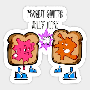 Peanut Butter & Jelly Besties Sticker